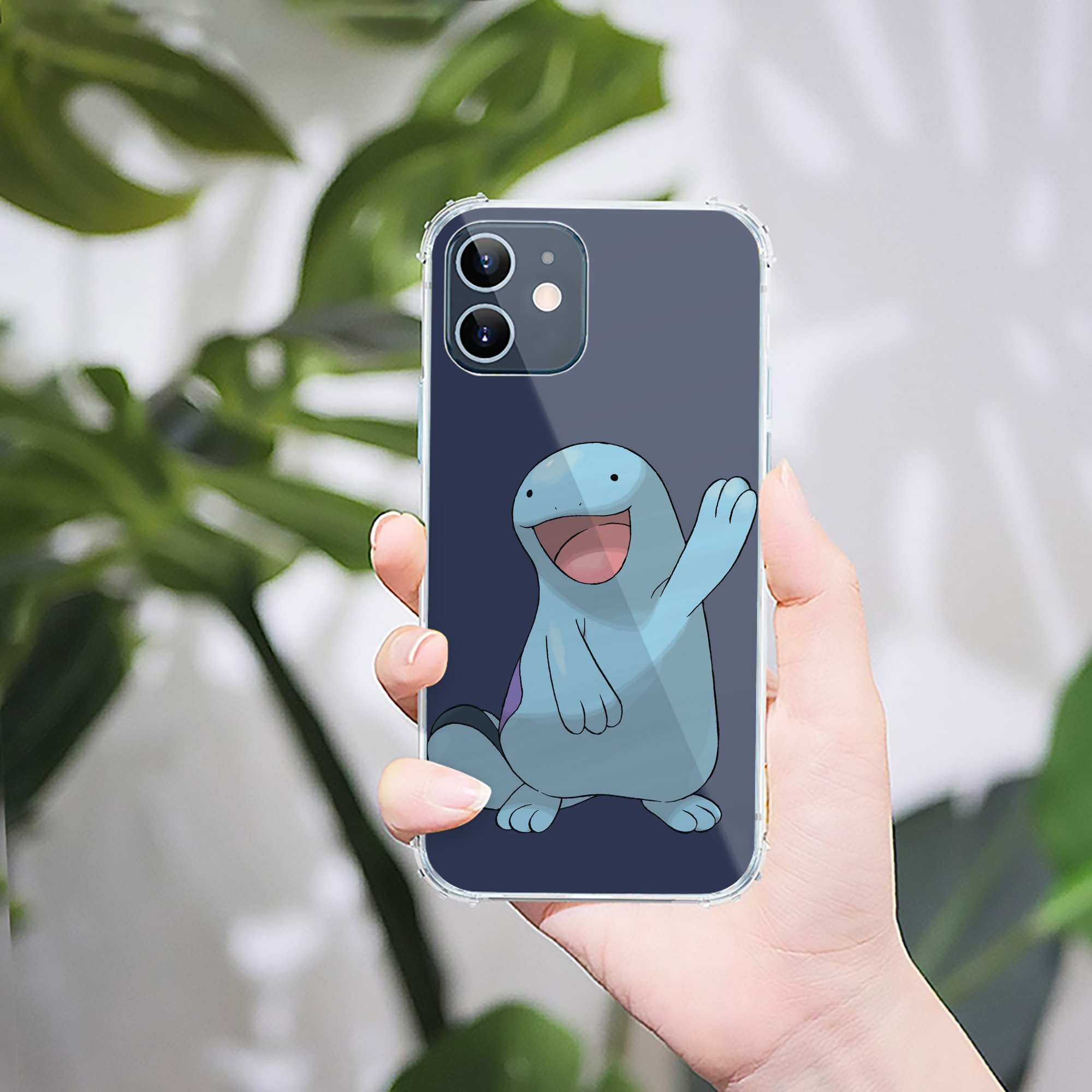 （画像用） ポケットモンスター Pokémon 【iPhone 12シリーズ対応】透明スマホケース（クリアソフトケース）